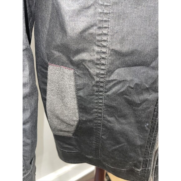 buckle black mens long sleeve zip up jacket fit no 48 size Small - Picture 6 of 12